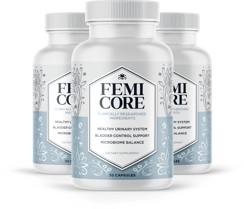 FemiCore 3 bottles — 90-day supply